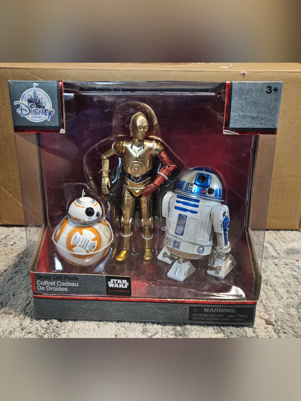 Disney Star Wars Droid Gift Pack. C-3P0, B-B8, R2-D2